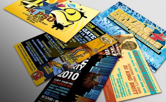 Postcards, Flyers
