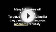 Buy Targeted Business Mailing List that Actually Respond