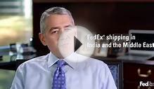 FedEx: Dependable shipping to India and the Middle East