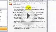 How to Configure Outlook 2003 Junk E-mail Options